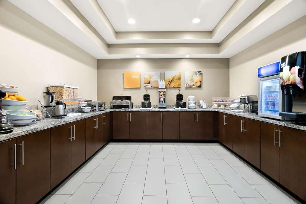 Comfort Suites Rensselaer Near Fair Oaks Étterem fotó
